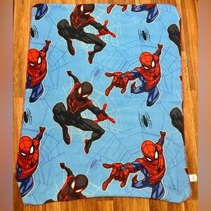 Marvel Spider-Man Blue and Red Throw Blanket